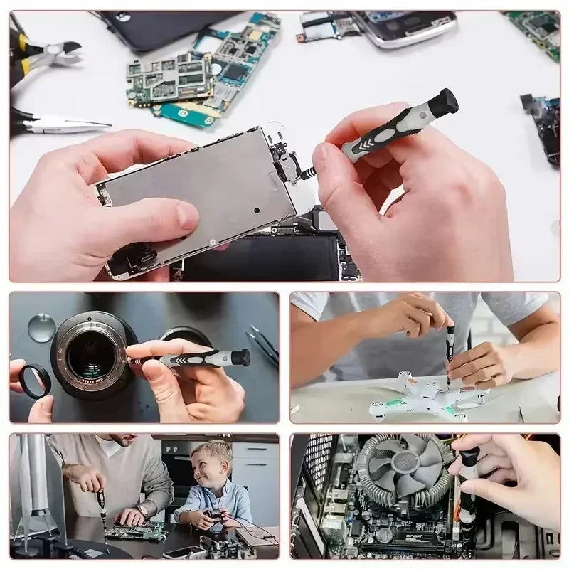 115 - piece Precision Screwdriver Set, Manual Tool Set for Precision Computer, Smartphone and Watch Repair and Disassembly