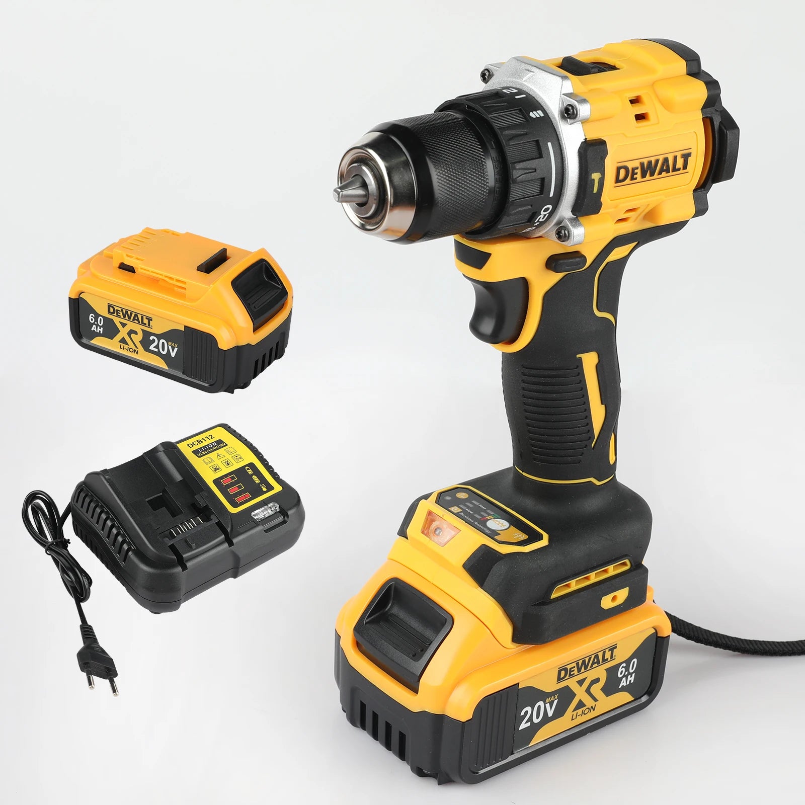 DEWALT Lithium Battery 20V Rechargeable Brushless Compact Electric Screwdriver Hand Drill Impact Drill DCD805