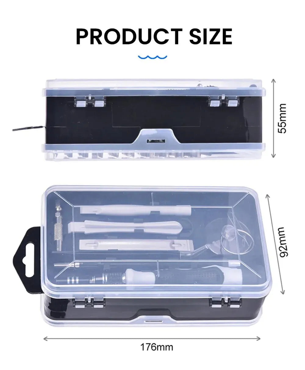 115 - piece Precision Screwdriver Set, Manual Tool Set for Precision Computer, Smartphone and Watch Repair and Disassembly