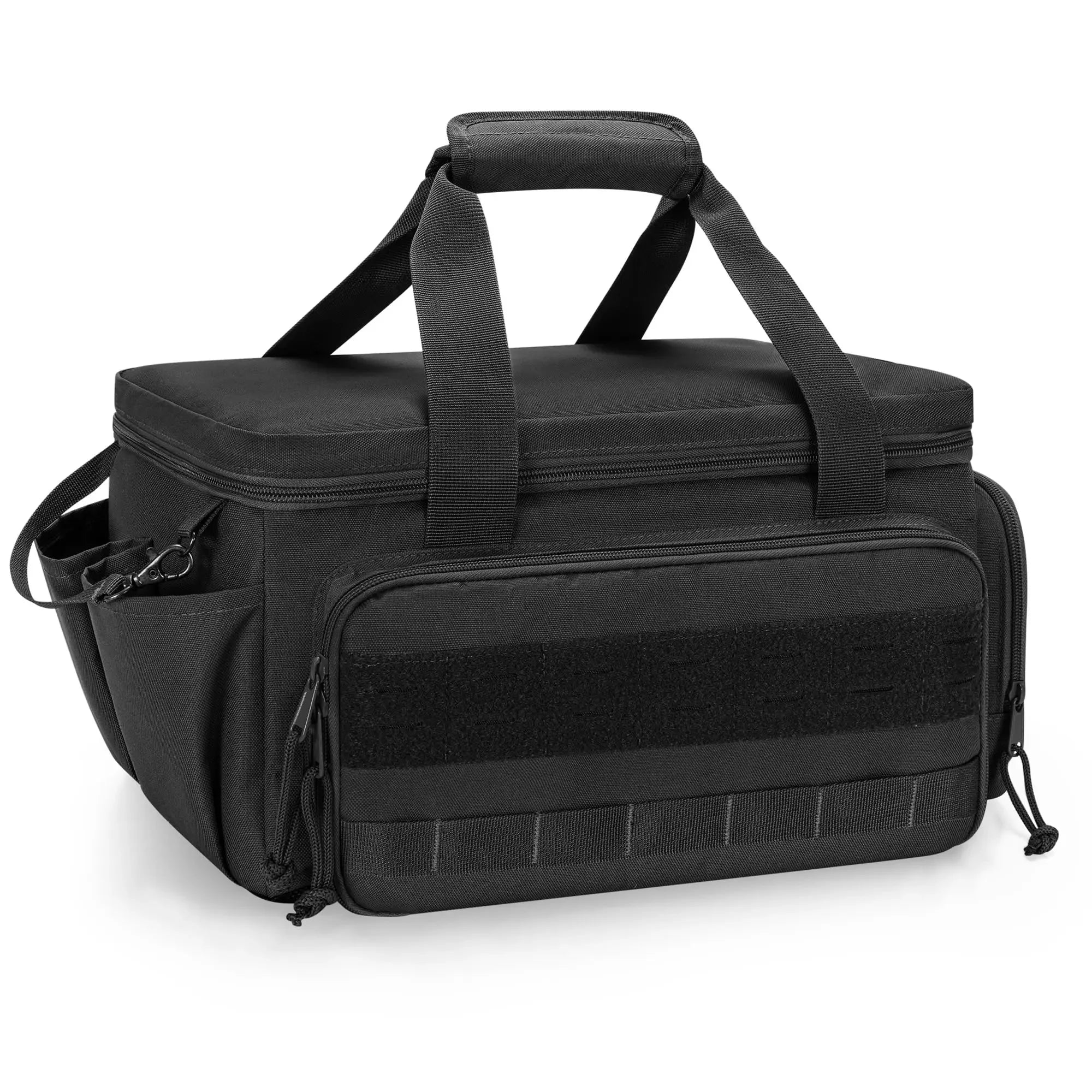 14" Heavy Duty Tactical Tool Bag Non-Slip Base Multipurpose Work Organizer for Handyman,Carpenter,Durable Portable Tool Storage