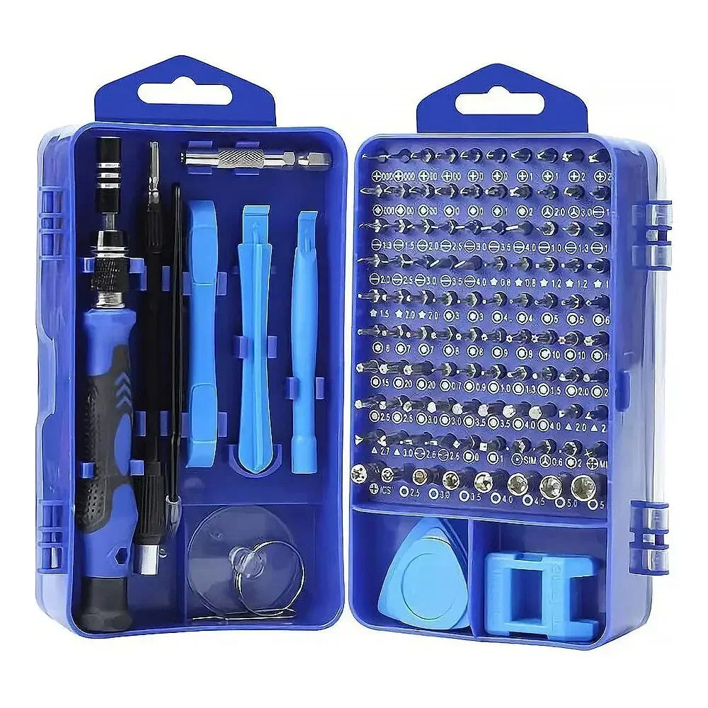 115 - piece Precision Screwdriver Set, Manual Tool Set for Precision Computer, Smartphone and Watch Repair and Disassembly